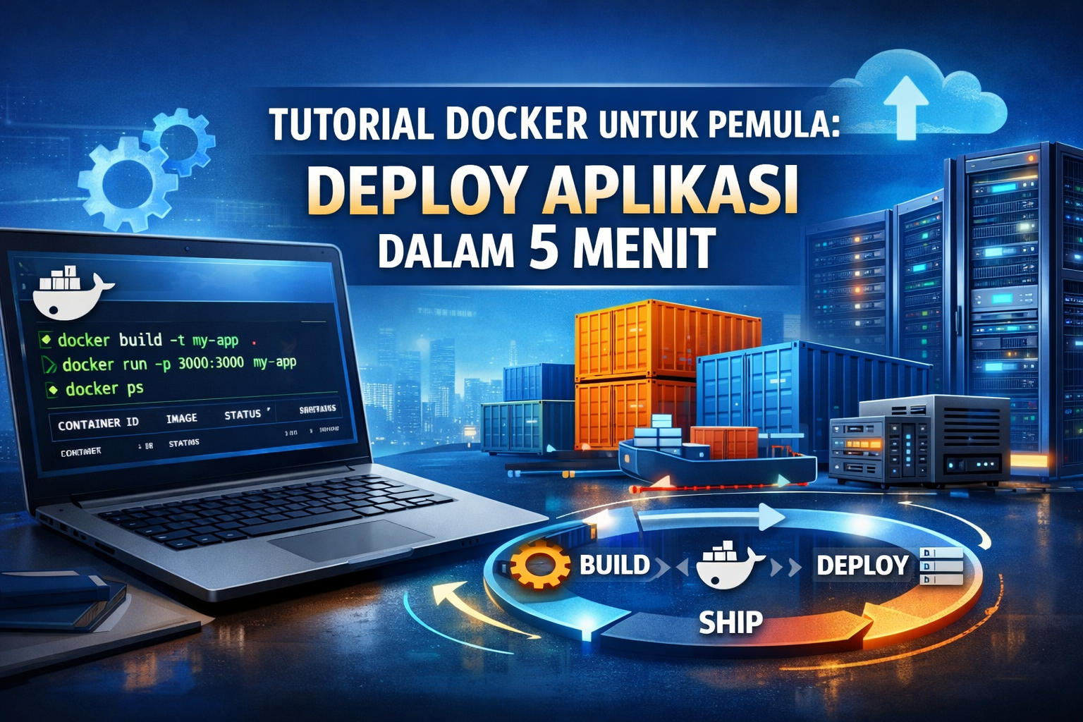 Tutorial Docker untuk Pemula: Deploy Aplikasi dalam 5 Menit