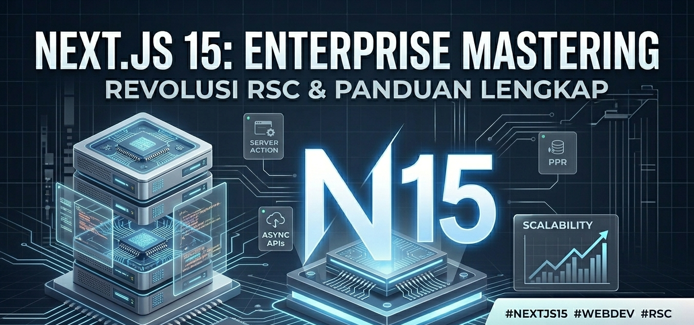 Evolusi Next.js 15: Menguasai React Server Components (RSC) dalam Skala Enterprise