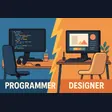 Setup Ruang Kerja Programmer vs Designer: Siapa yang Lebih Nyaman?
