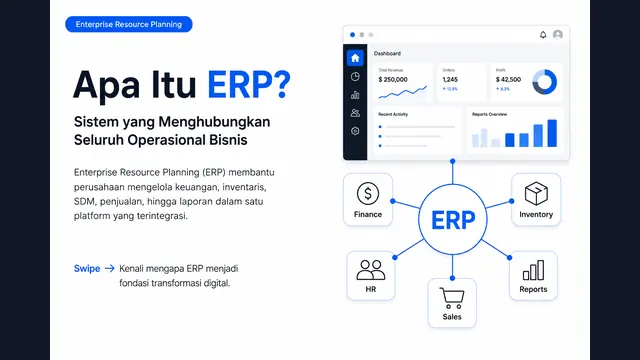 Enterprise Resource Planning (ERP): Fondasi Transformasi Digital Perusahaan