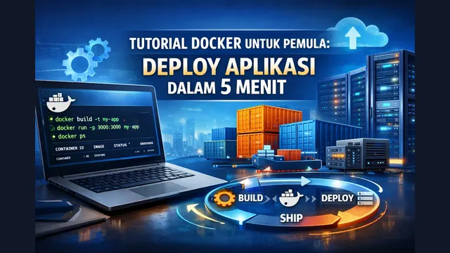 Tutorial Docker untuk Pemula: Deploy Aplikasi dalam 5 Menit