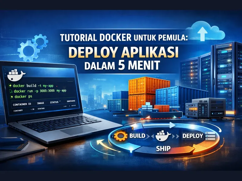 Tutorial Docker untuk Pemula: Deploy Aplikasi dalam 5 Menit