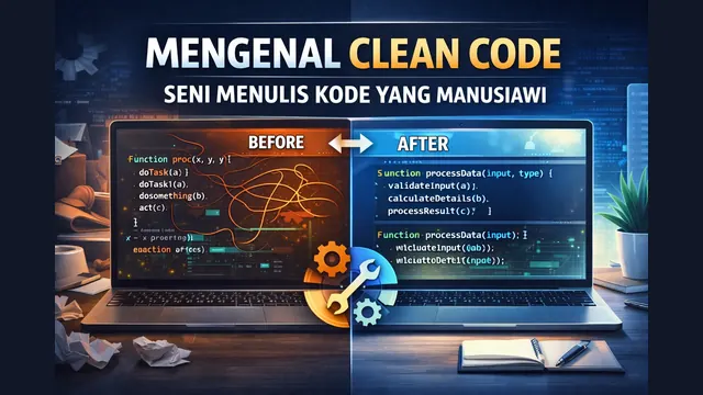 Mengenal Clean Code: Seni Menulis Kode yang Manusiawi