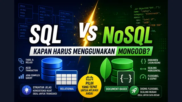 SQL vs NoSQL: Kapan Harus Menggunakan MongoDB?