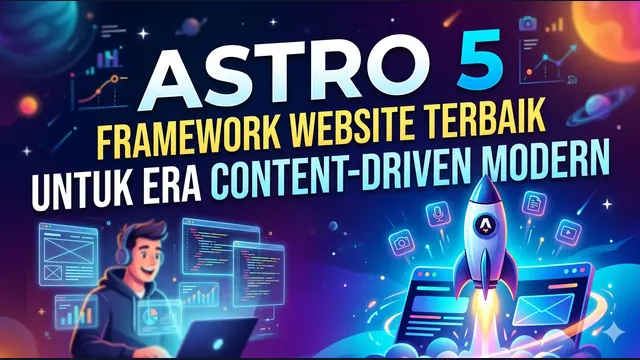 Astro 5: Framework Website Terbaik untuk Era Content-Driven Modern
